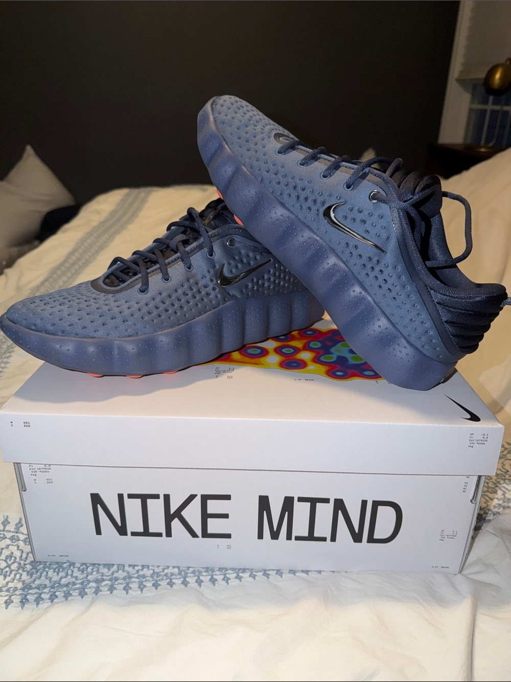 RARE! Nike Mind 002 Thunder Blue Chrome Men’s Shoes Size 13 with original box